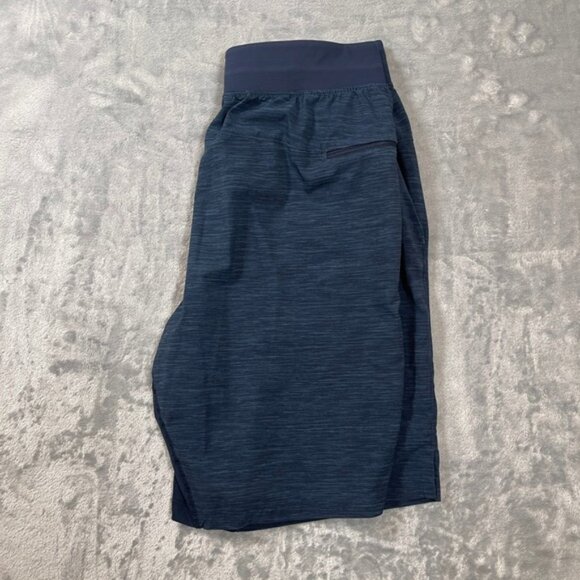 Lululemon ABC Shorts Mens Size Large Navy Blue Textured Athletic - Picture 6 of 6